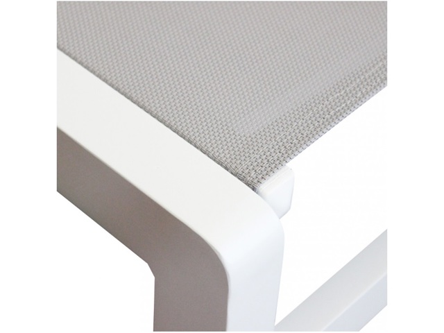 Lettino madison bianco