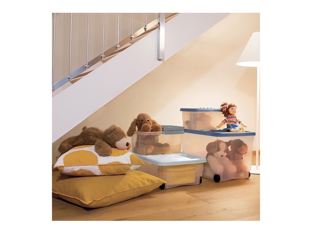 Stefanbox vasco, contenitore multiuso stone grey - 57 lt