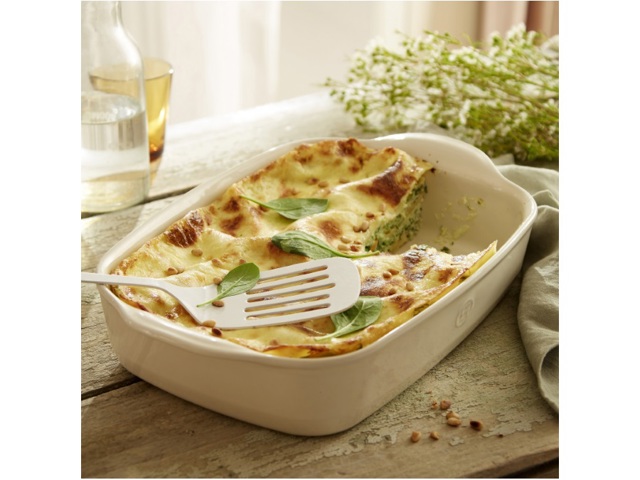 Piccola pirofila rettangolare 30x19xh6,5 cm - argilla