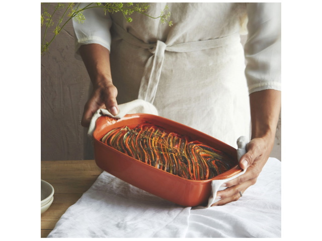 Media pirofila rettangolare 36,5x23,5xh7,5 cm - toscane