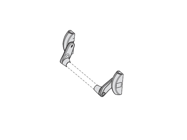 Maniglione antipanico da applicare fast push cod. 59011 10 0
