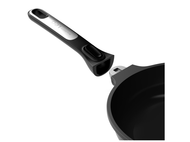 Phantom, padella antiaderente con manico removibile 28 cm