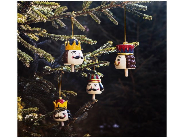 Siamcoibaffi, campanella schiaccianoci in ceramica