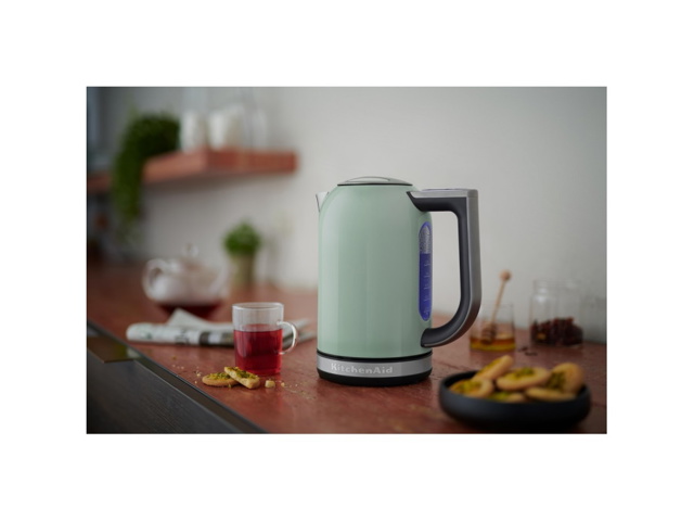 Bollitore elettrico a temperatura regolabile 1,7l - pistacchio