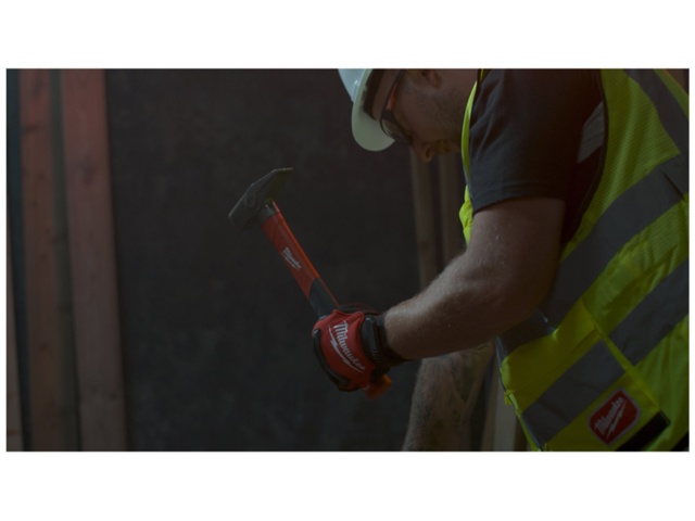 Martello con manico in fibra di vetro, tipo tedesco - 500 g