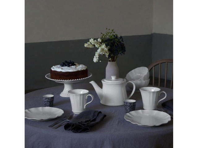 Rosa bianco, mug 0,40 lt