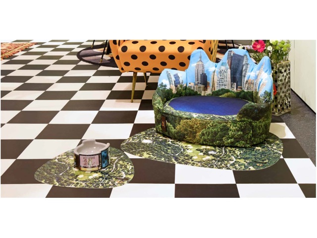 Pets (r)evolution, set cuccia new york - 66 x 30 x 37 cm