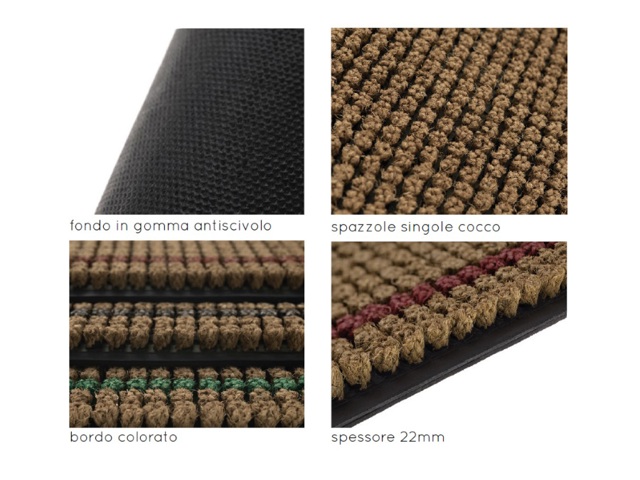 Brush, zerbino 45x75 cm