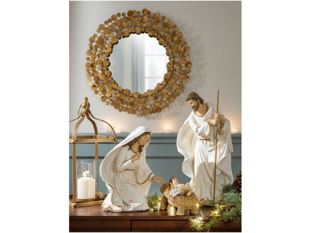 Messaggio d'amore, natività set 3 pezzi