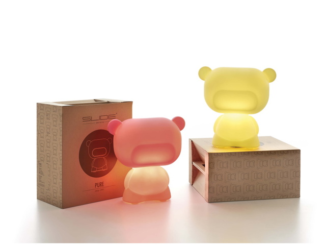 Pure, lampada da tavolo, giallo