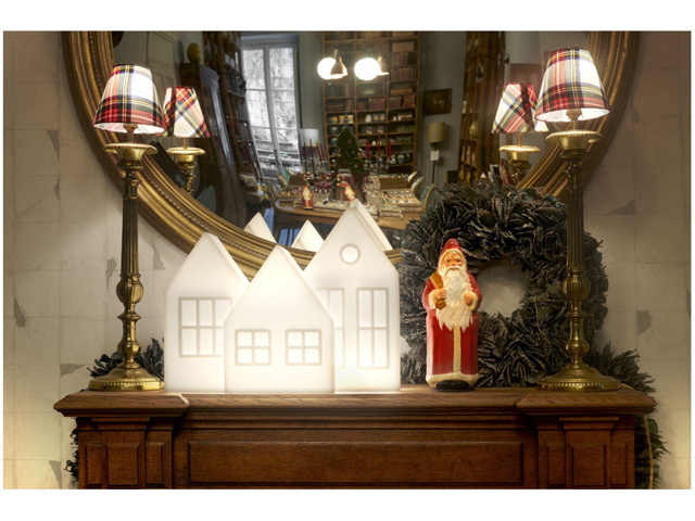 Kolme, lampada da tavolo, 43x19x34h cm, bianco