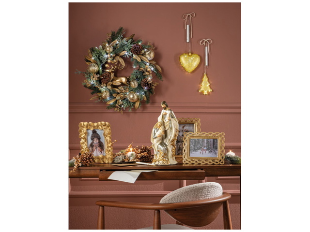 Notte a betlemme, natività, 13x12x32h cm