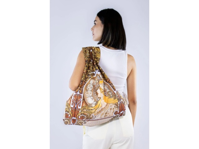 Borsa media riutilizzabile - museum mucha1