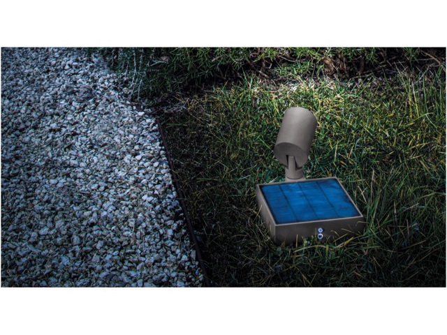 Solar, faretto solare - grigio scuro