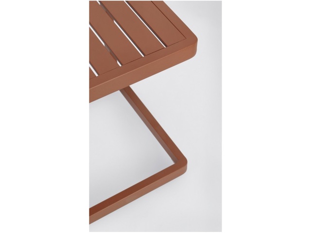Tavolino konnor 40x40 terracotta