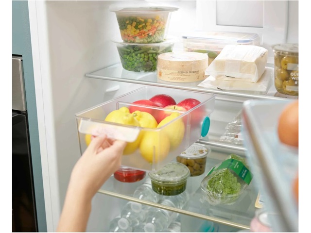 Fridgestore, portaoggetti trasparente grande