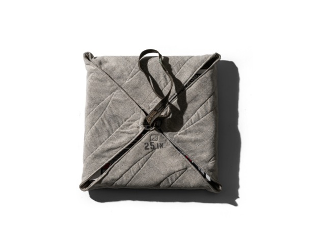 Borsa porta pranzo in cotone grande, 43x43 cm