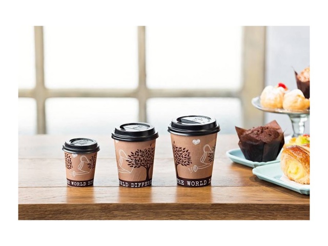 Bicchiere carta+pe ml 75, cm ø5.5x3.8x5.5h - 50 pezzi