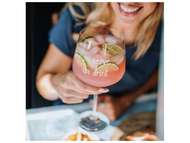 Set 2 calici cocktail mi serve un drink, 82cl