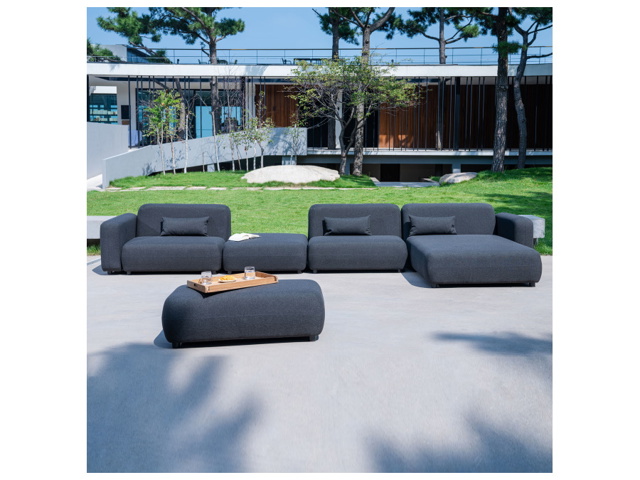 Tucumàn, divano dx con cuscini