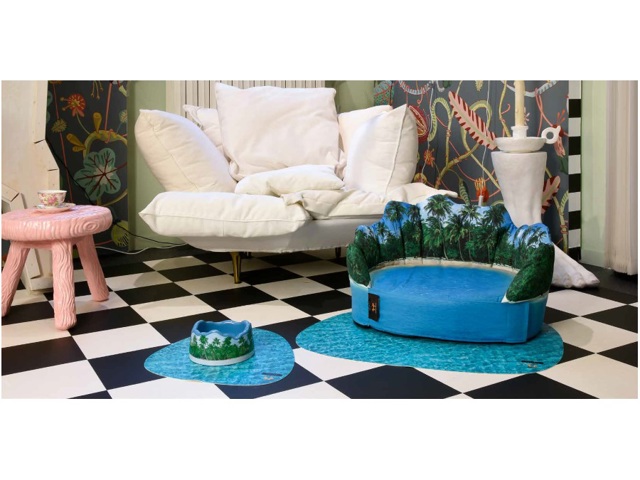 Pets (r)evolution, set cuccia maldive - 66 x 30 x 37 cm