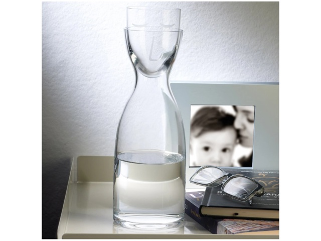 Mr & mrs, set acqua notte trasparente 700 cc