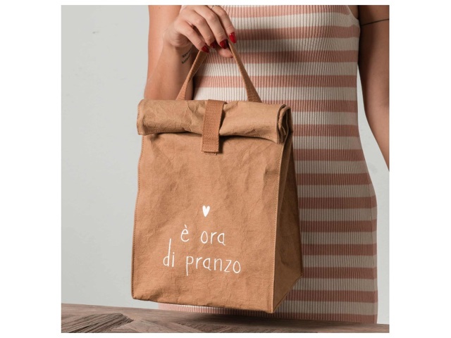 Porta-pranzo e' ora di pranzo, 22x15xh36 cm