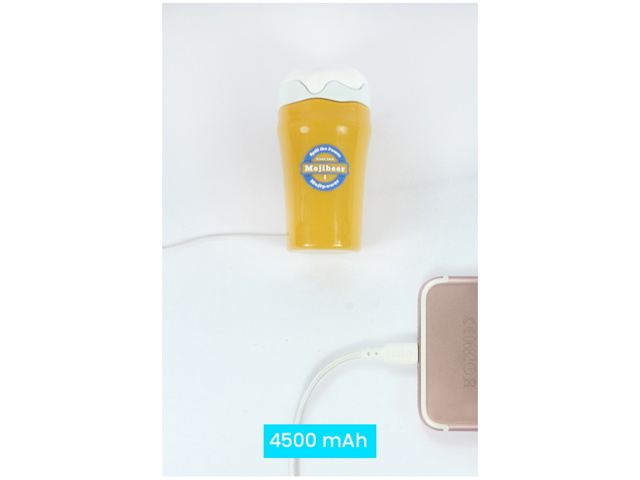 Mojibeer, caricatore portatile, 4500 mah