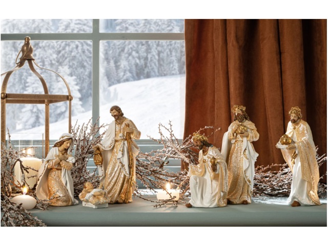 Miracolo prezioso, presepe set 6 pezzi