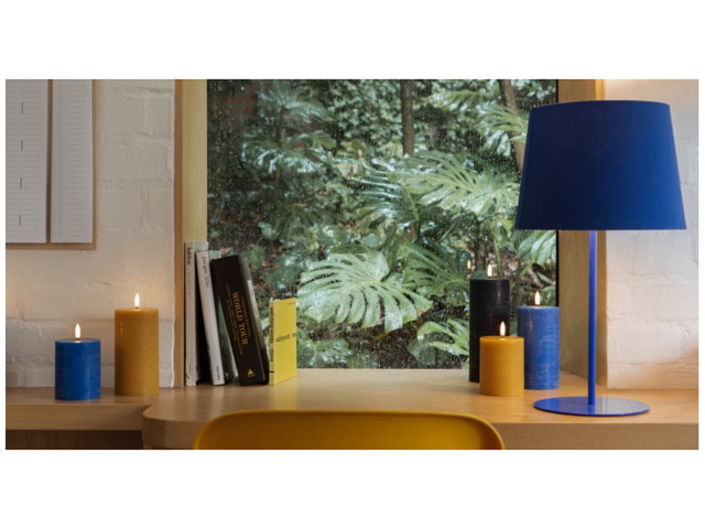 Rustic, candela a colonna, vanilla, 7,8x15,2 cm