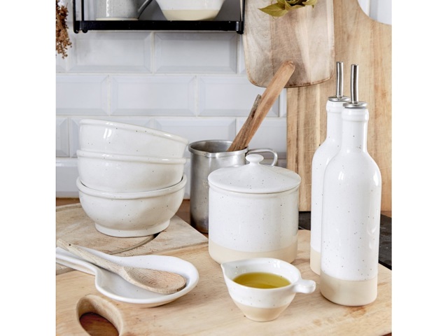 Fattoria white, porta mestolo 23 cm