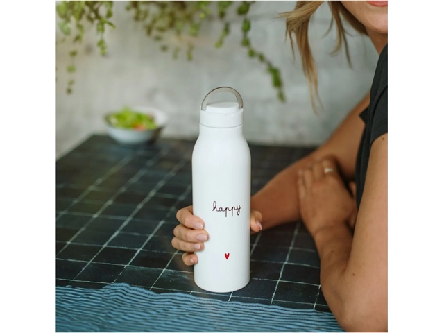 Borraccia termica happy cuore - 0,5 l