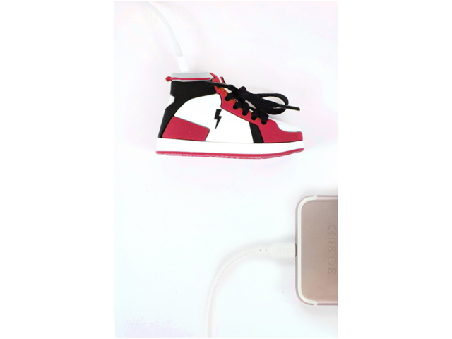 Fresh kicks, caricatore portatile, 2600 mah