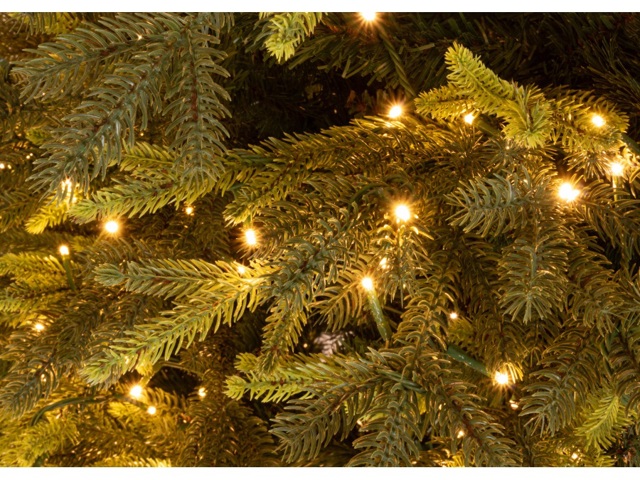 Albero di natale berkshire h 270 cm - 9896 rami 3100 led