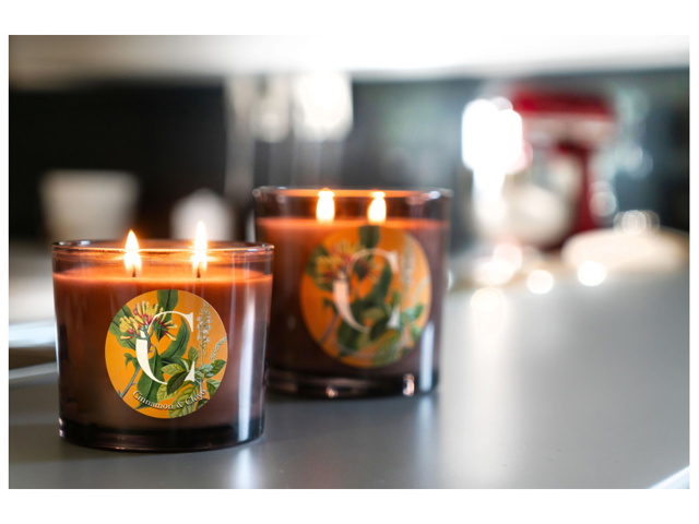 Elementi, candela 350 gr. cinnamon & clove - c