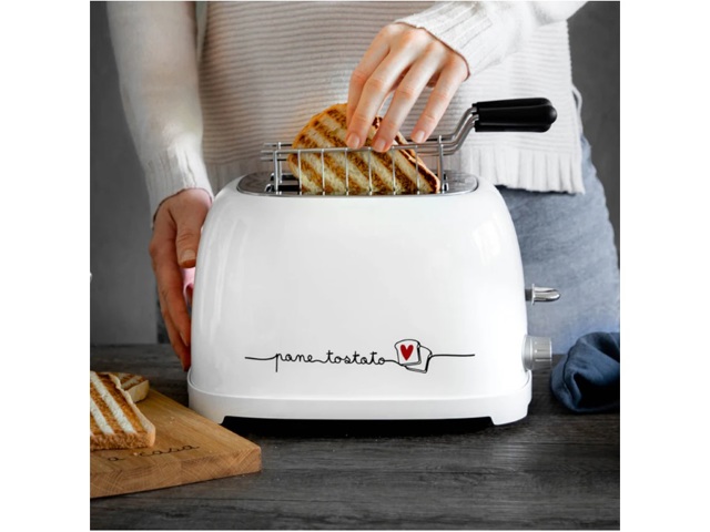 Tostapane bianco - pane tostato