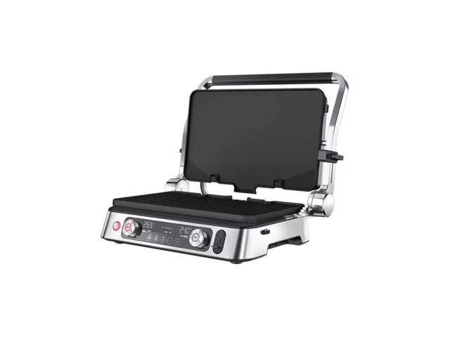 Griglia a contatto multigrill 9 pro cg 9160 nero/acciaio inox