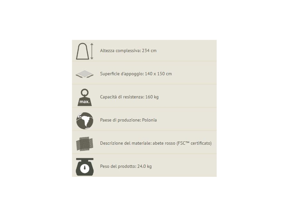 Supporto sedia Supporto sedia