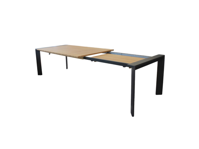 Brooklyn, tavolo 200/250x100 cm effetto legno