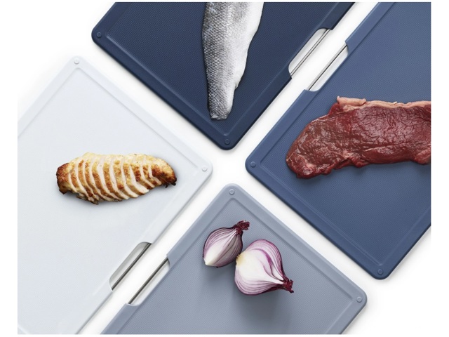 Folio, set 4 taglieri grandi grigio