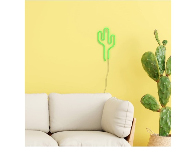 Luce neon cactus