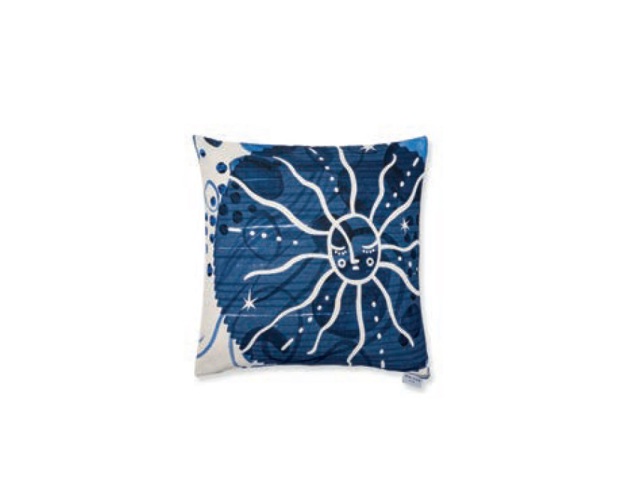 Oltremare, cuscino con interno 40x40 cm