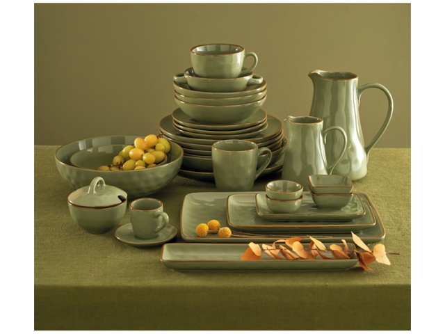 Concerto verde oliva, tazza colazione 420 cc