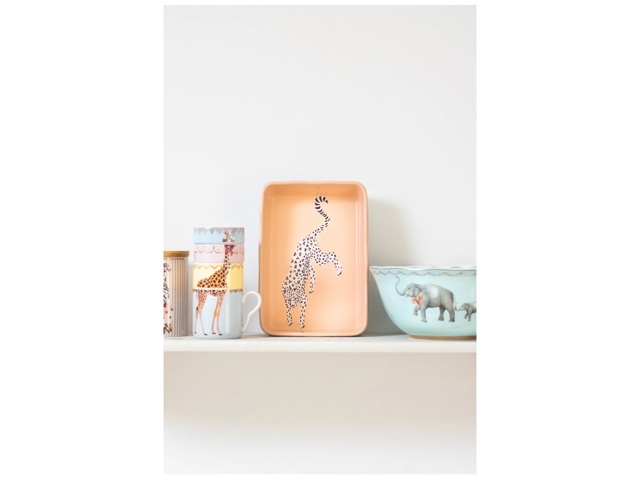 Elephant, ciotola in porcellana 25x12 cm