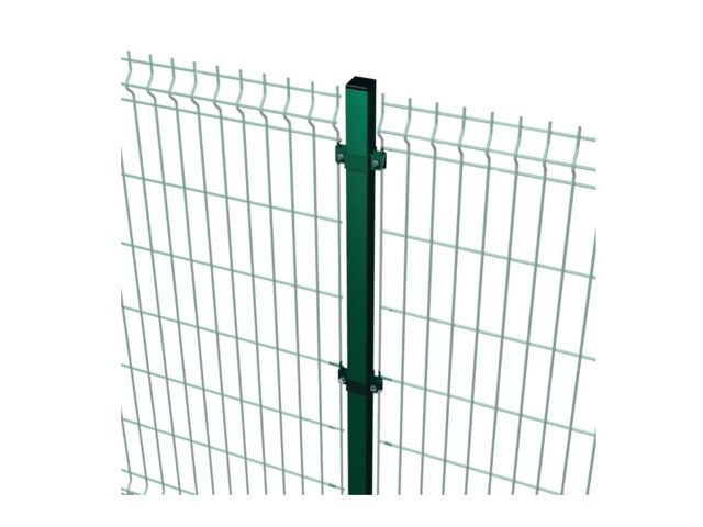 Palo quadro per rete lario, h. 1100 mm, verde